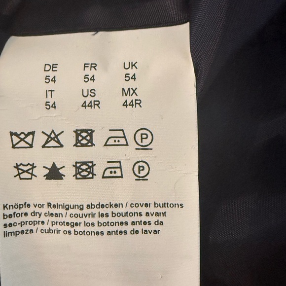 Hugo Boss Raye 7 extra slim fit wool & linen Jacket - Picture 7 of 14